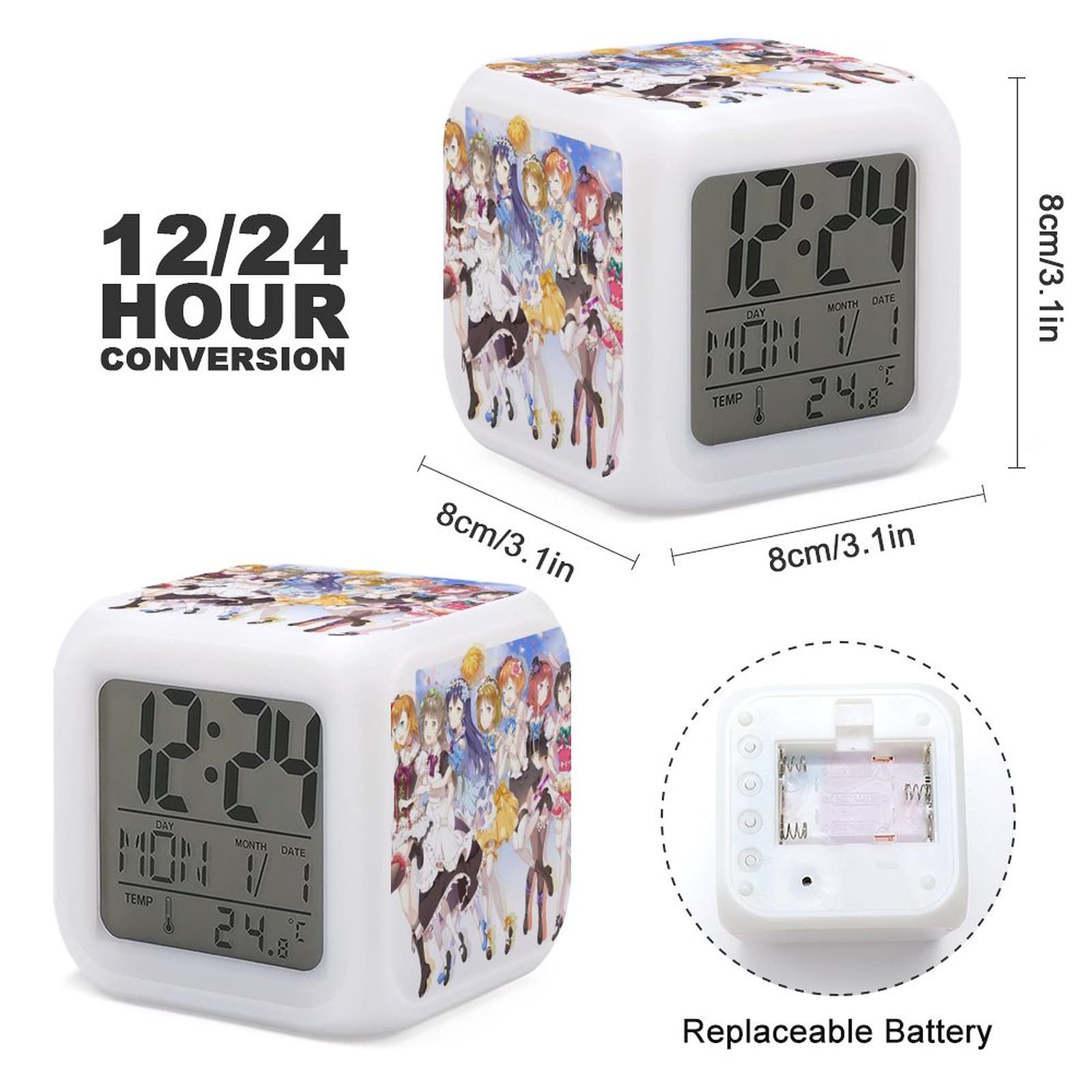 非売品】ラブライブ！スーパースター 9人全員ボイス入り目覚まし時計