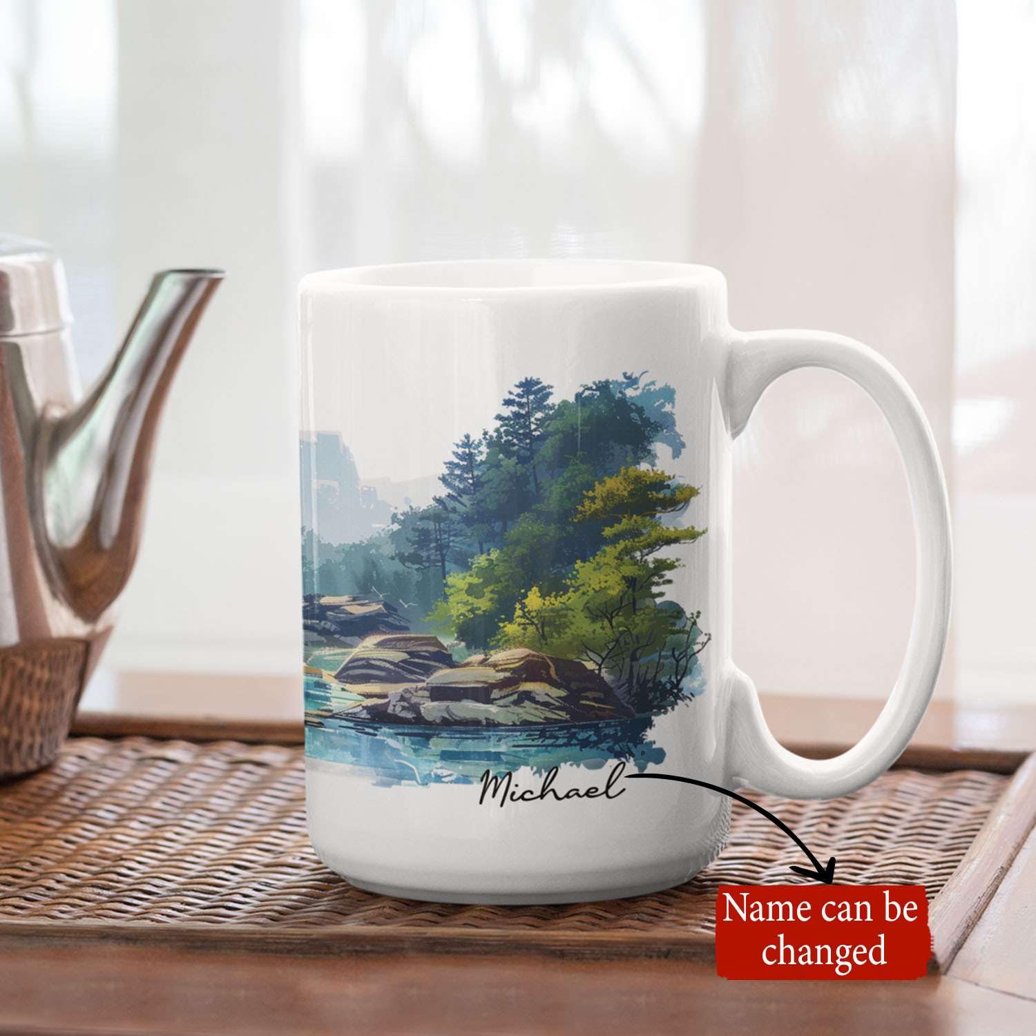 Amazon.com | Personalized Alabama Landscape Mug, Little River Canyon Coffee  Mug, Gift For Travelers, Customized Name Alabama State White Mug, Custom  State Full Wrap Ceramic Cup 11oz 15oz: Coffee Cups & Mugs