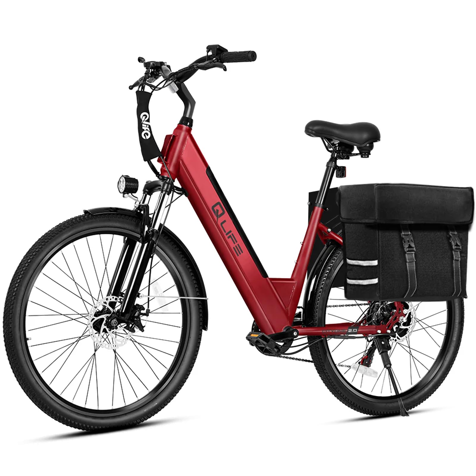 Qlife Cityone 2.0/Cityone Plus Electric Bike for Adults-1200W Peak Motor