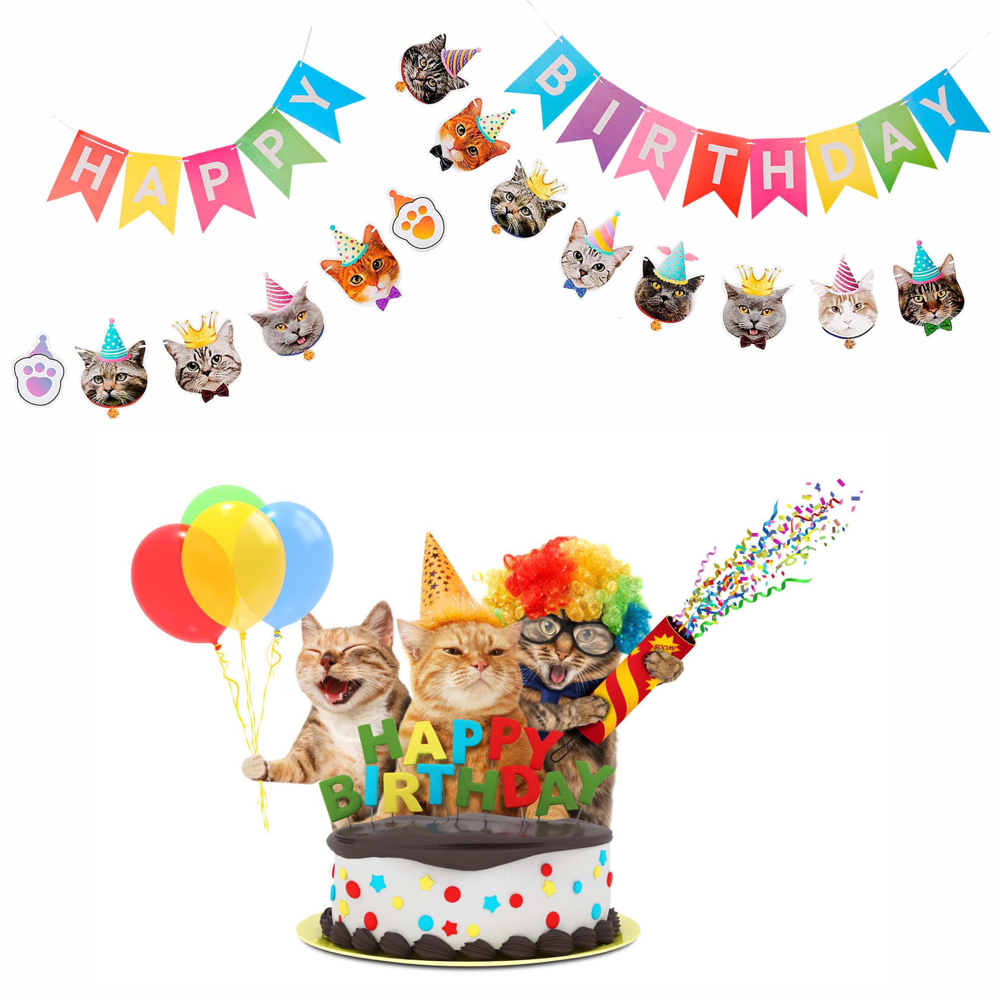 Verjaardag Decoratie Thema Katten