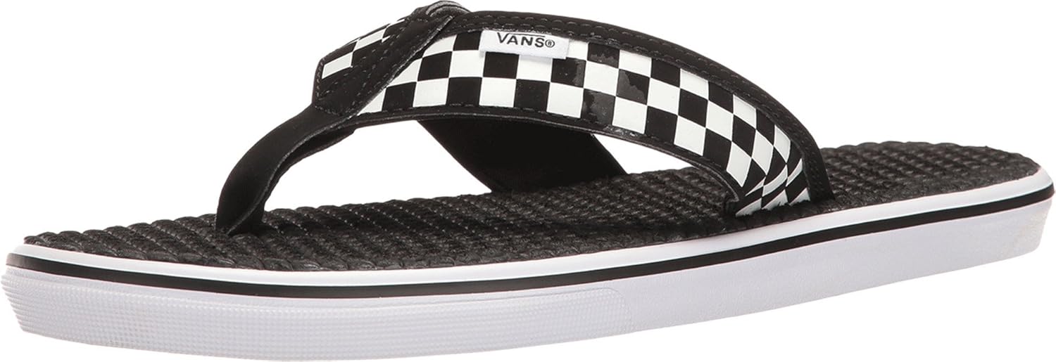 vans flip flops checkerboard