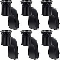 Vista 10 de Paquete de 1 enchufe de fragancia de pared compatible con fragancias WallFlower de Bath and Body Works, certificado ETL, giratorio, control de aroma