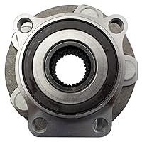 Vista 427 de TRQ Juego de 2 rodamientos de rueda trasera y conjunto de cubo con sensor ABS compatible con Ford Transit Connect 2014-2018