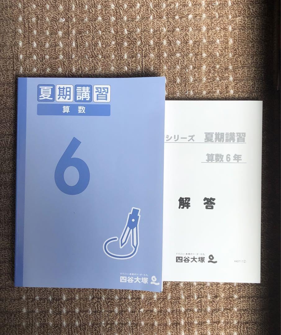 Amazon.co.jp: 2025 四谷大塚予習シリーズ 夏期講習 算数6年