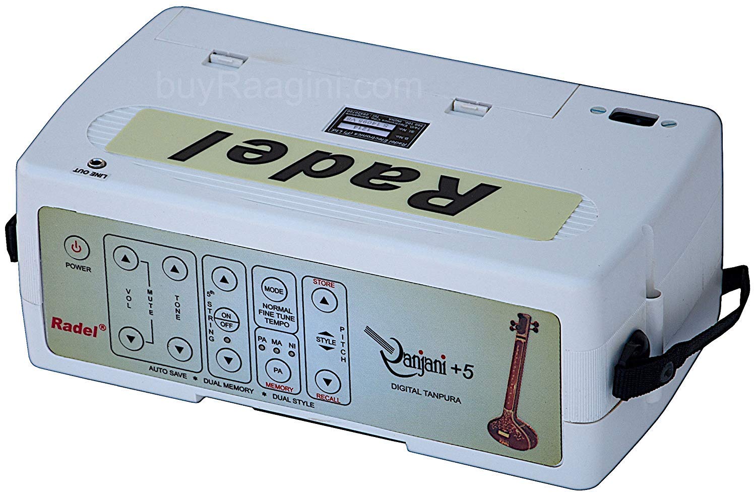 Radel Ranjani Plus+5 Digital Tanpura With 3 Year warranty - Image 6 thumbnail