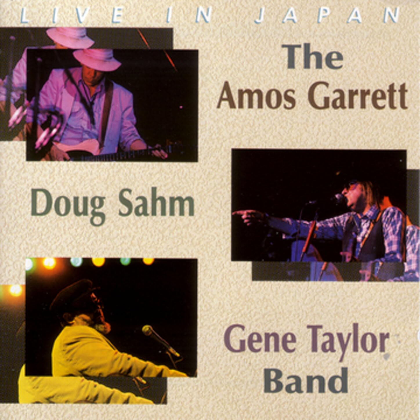 The Amos Garrett Doug Sahm Gene Taylor Band
