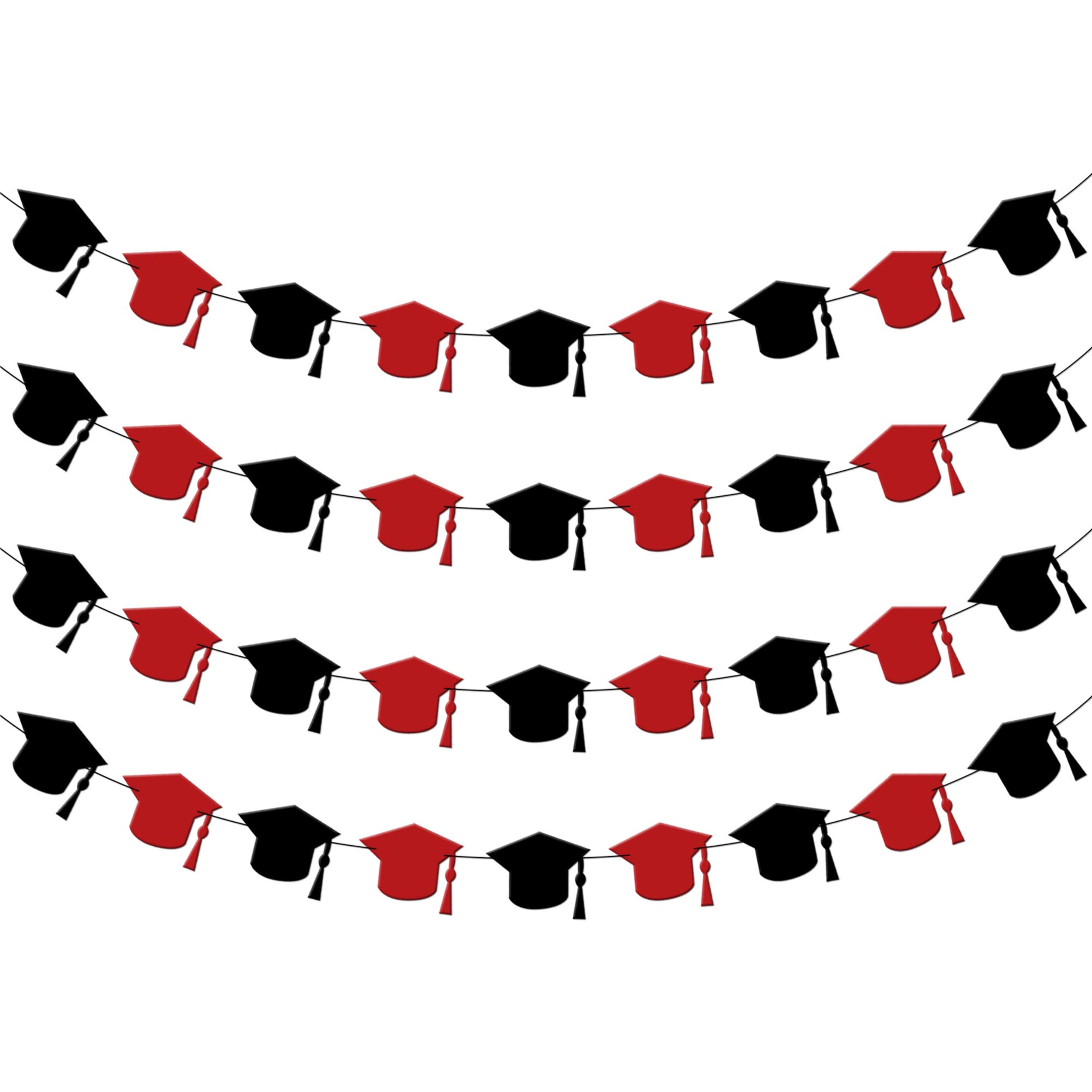 Buy Graduation Hat Decorations Garland Assembled Graduation Party