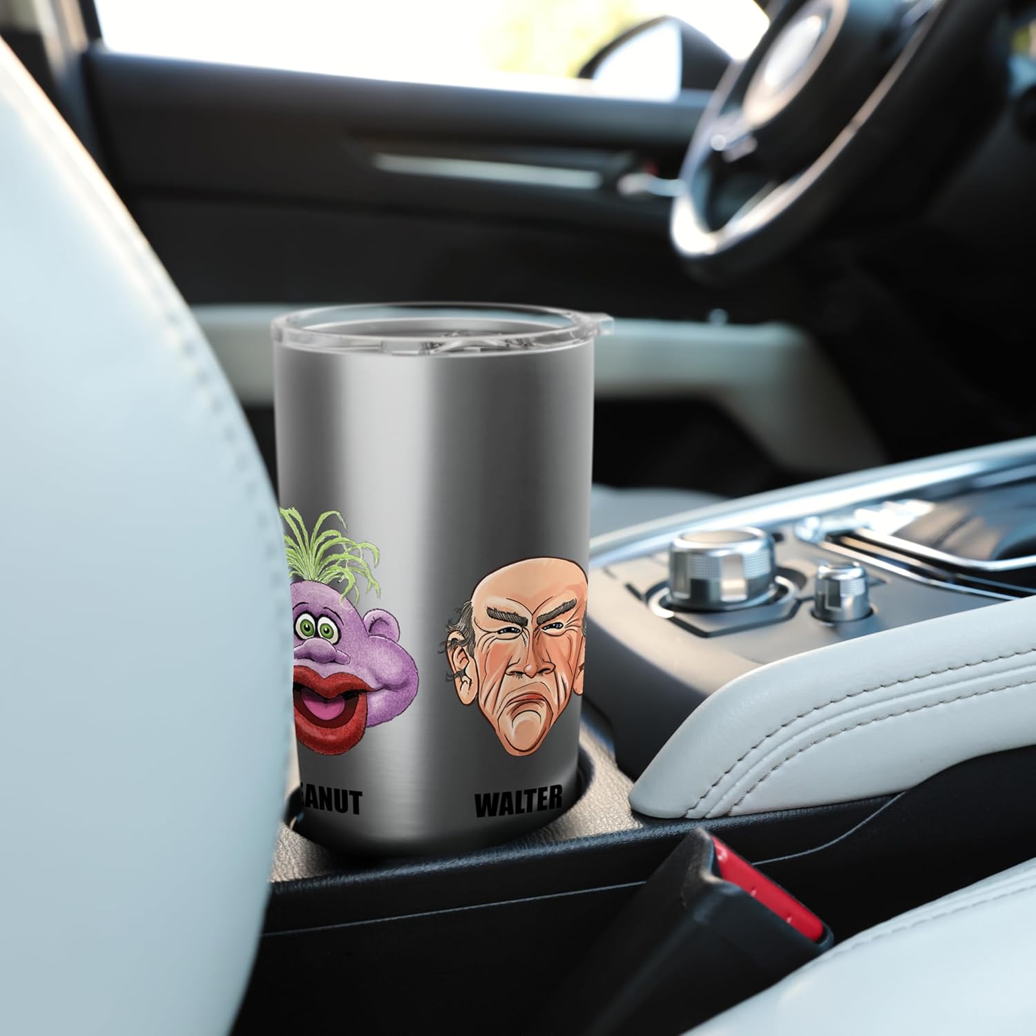 Jeff Dunham Full Gang Stainless Steel Insulated Tumbler - Image 6