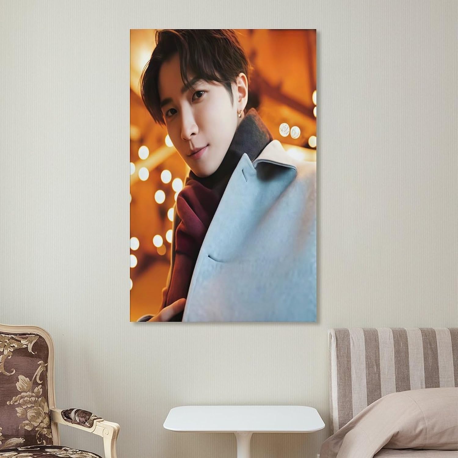 部屋飾り キャンバスウォール 壁の絵 壁掛け ホームアートワーク24x36inch(60x90cm) 【泡沫】