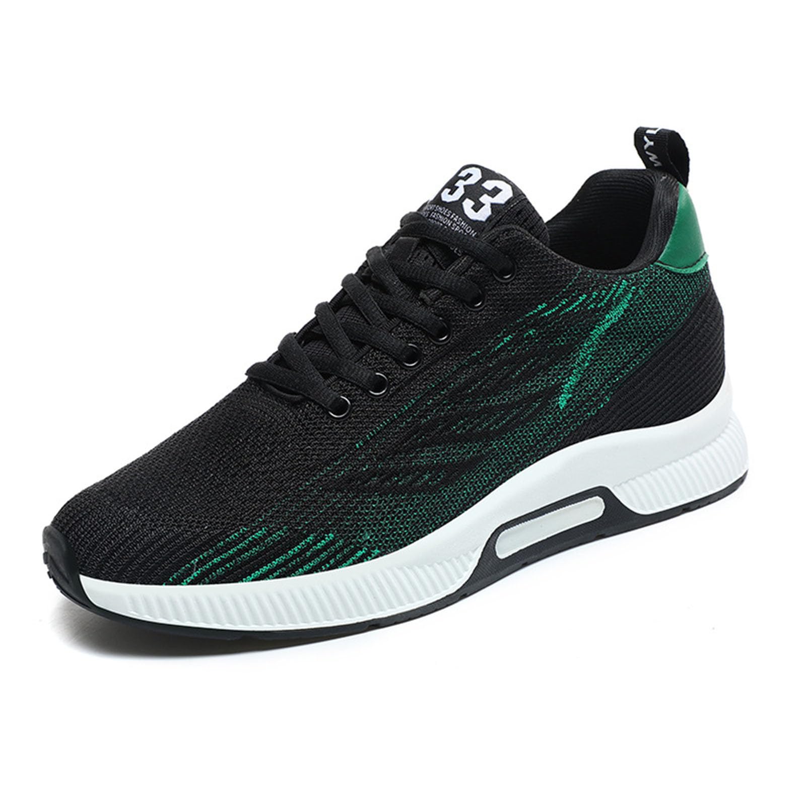 Zapatillas Running Hombre Gimnasio, Zapatillas Deportivas Hombre Casual, con Alzas Informales Malla Ligeras Transpirables con Cordones Y TacóN ElevacióN Oculto 10 Cm Zapatos Shoes