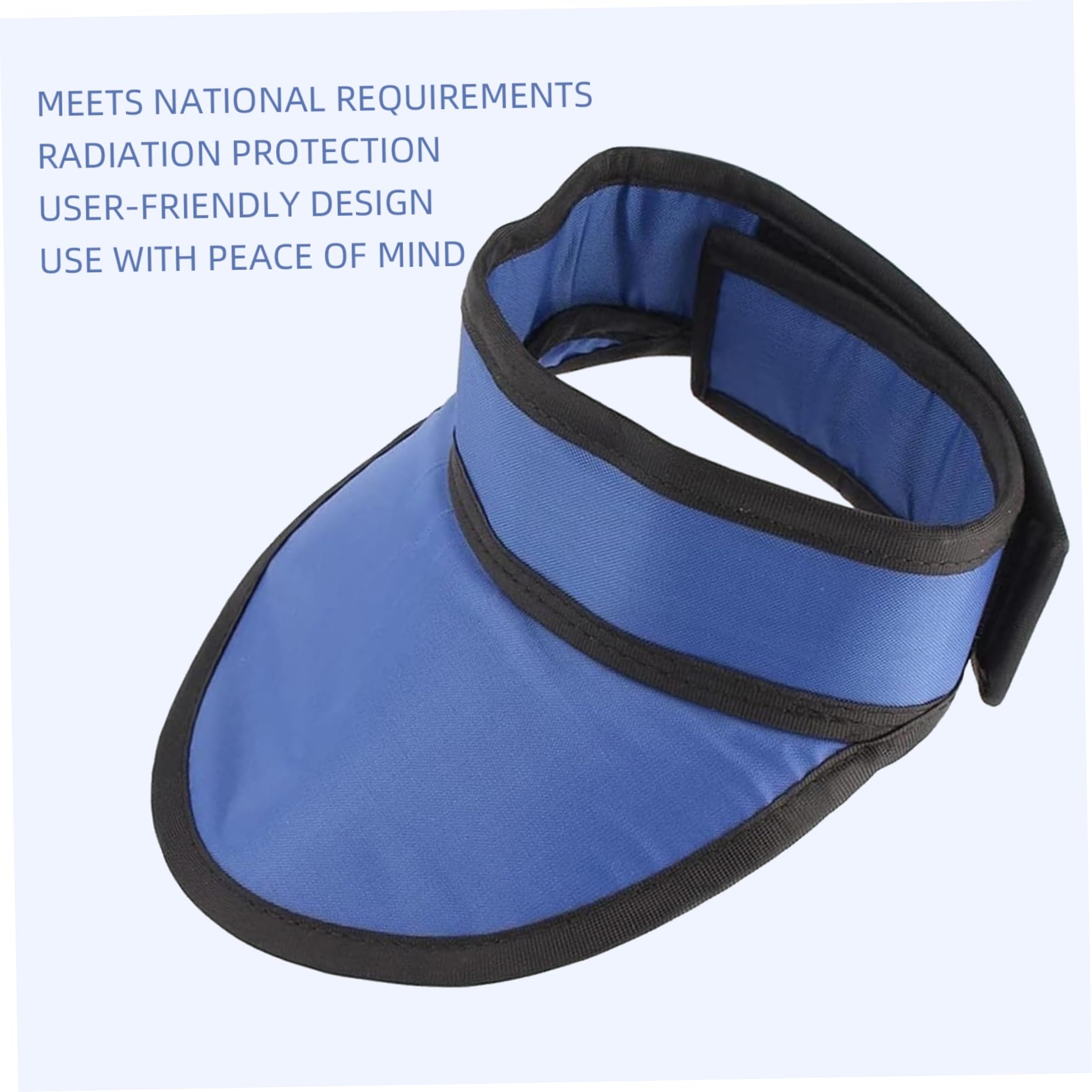 Protection des Rayons X du Tablier de Plomb, Collier de Plomb thyroïdien avec Une Protection du Cou Taille réglable par Les rayonnements, réglable pour Les Analyses IRM et CT