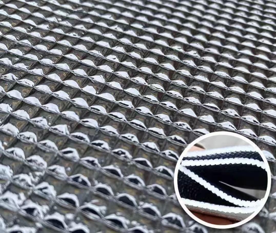 10 Sheet 23" x27'Aluminized Beehive Heat- Insulation Film,Heat - Insulation, Sun - Protection, rain - Proof. Double - Layer Moisture - Proof and Coolin