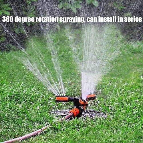 Miniatura 4 de Aspersor de jardín, estable y duradero, ángulo ajustable, ahorro de agua, conveniente para regar el césped, regar flores, enfriamiento de techo para