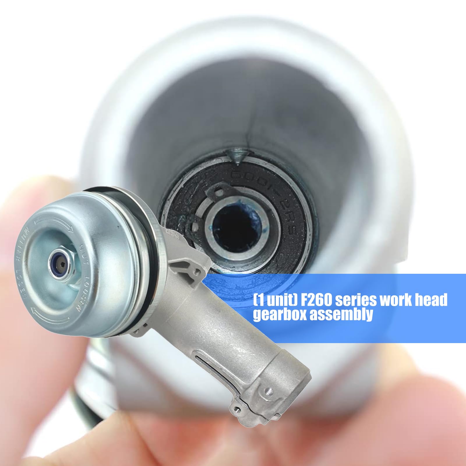 Conjunto de engranajes con eje de transmisión de 28 mm 4147 640 0103 4147 640 0104 para desbrozadoras, cajas de engranajes resistentes a la oxidación