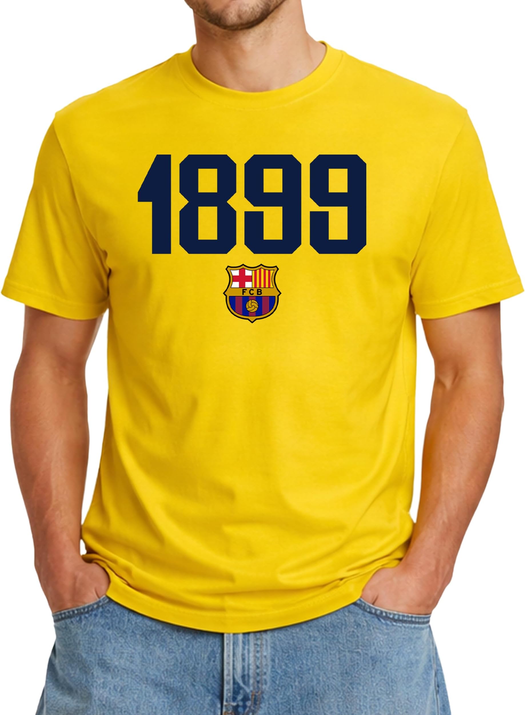 Officially Licensed Football Club Cotton Terry Monochromatic Crewneck Pullover Sweater โ Mens Soccer Apparel