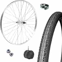 Ruota Anteriore Completa Bici 28' Con Copertone E Camera - Cerchio Alluminio, Mozzo Acciaio, Per City Bike E Trekking - Foto 6