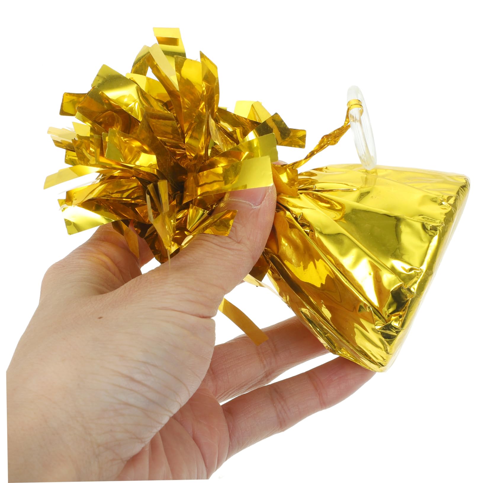Blocchi di Peso per Palloncini in Alluminio 5 Pezzi, Oro