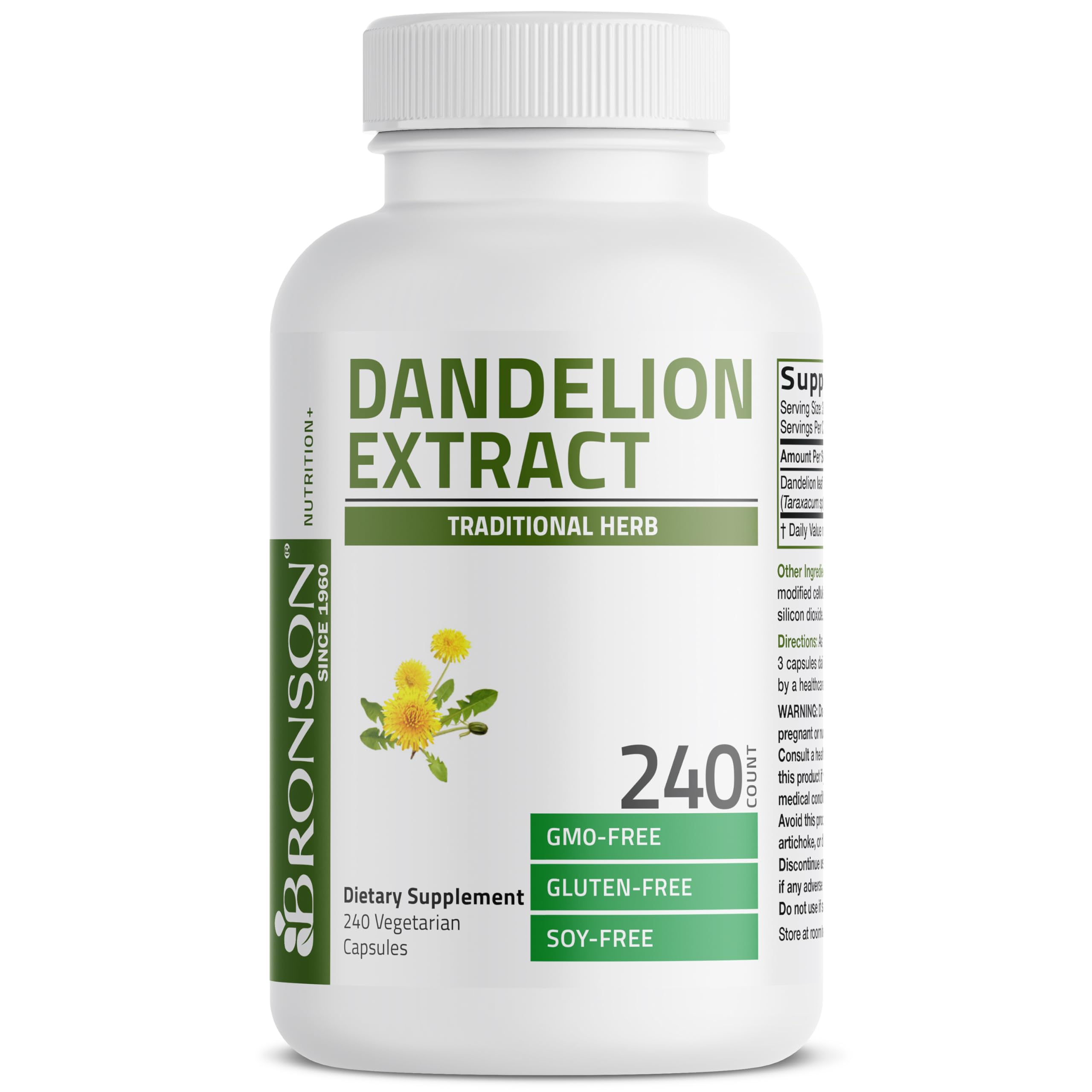 Amazon.com: Bronson Dandelion Extract High Potency Supplement