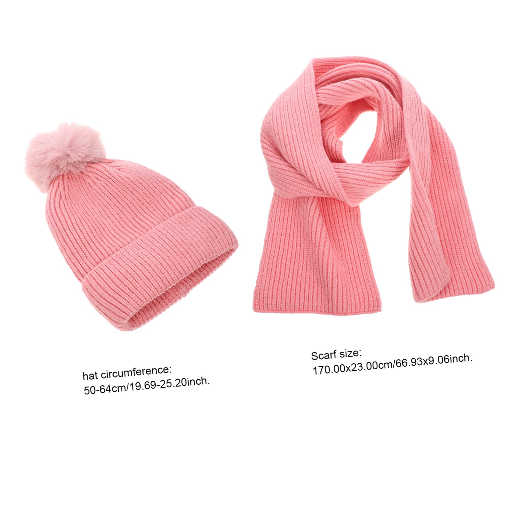 Holibanna Women's Winter Hat Gloves Scarf Set Warm Touch Screen Gloves Beanie Hat Winter Warm Costume for Outdoor Activities