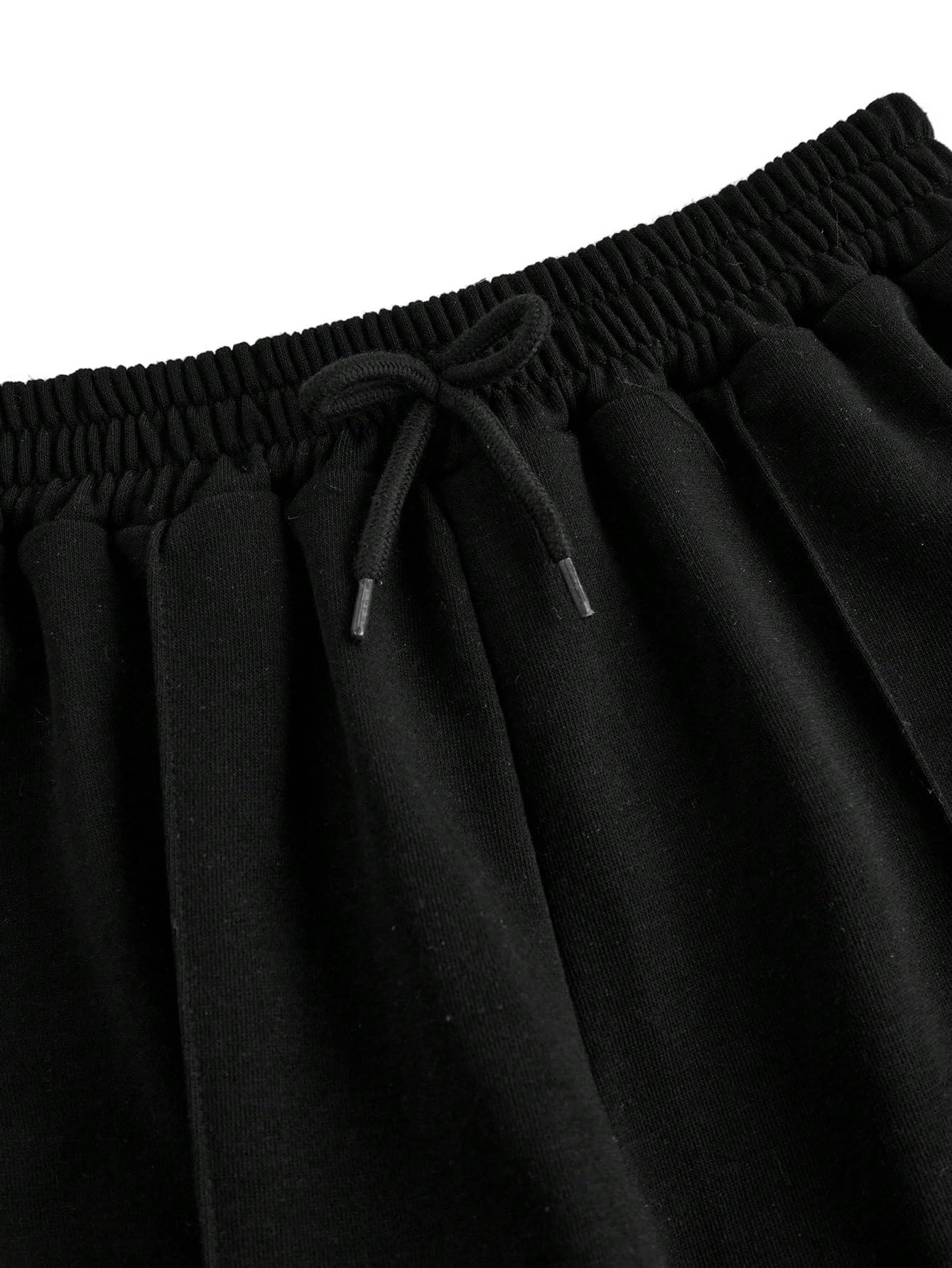 SweatyRocks Pantalon décontracté pour fille - Pantalon de jogging avec poches - Taille élastique - Pantalon de survêtement ample - Pantalon de loisirs