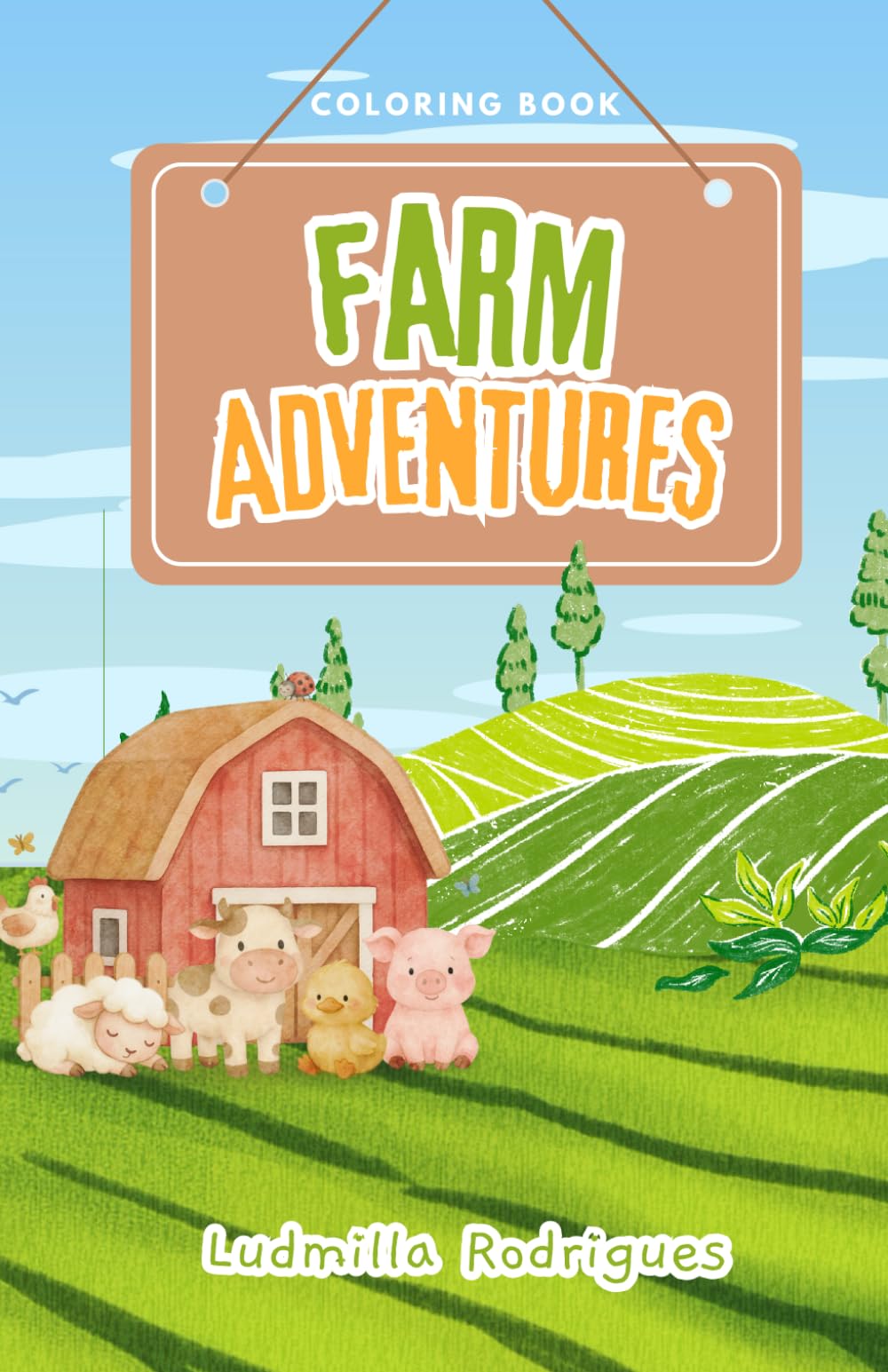 Farm Adventures Coloring Book