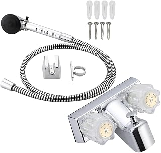 RV Shower Faucet With Hose And Head