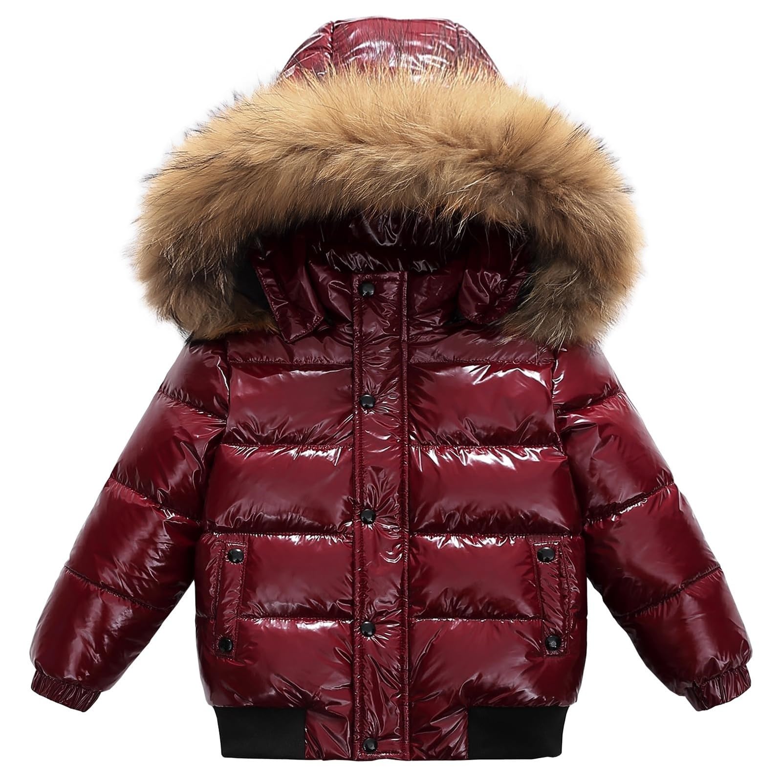Ragazzi Piumino Bambini Imbottito Caldo Piumino Cappotto Inverno Addensare Comfort Parka Capispalla Bambini Trapuntato Outdoor Casual Soprabiti