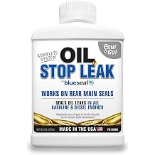 BlueSeal Oil Stop Leak, Rear Main Seal Repair, Engine Oil Additive, 8 oz