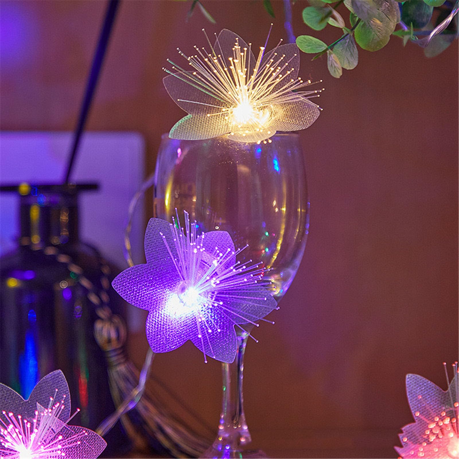 Mateju Solar String Lights Outdoor Garden, 8 Modes Solar Powered LED Fairy Lights with Remote for Indoor Bedroom, Patio, Yard, Party, Wedding, Rose Flowers (Colorful,7M/50LED)