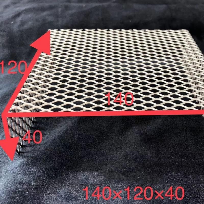 Titanium Sheet mesh Metal Enameling Firing tray Trivet Color Jewelry Enamel fired high temperature - (Color: E140x120x40mm)