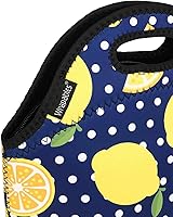 Vista 65 de Wrapables Bolsa de almuerzo de neopreno aislada, notas musicales