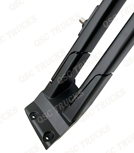 Miniatura 7 de QSC Truck Parts Conjunto de espejo de puerta negro W/brazos lado izquierdo del conductor para Kenworth T680 T880