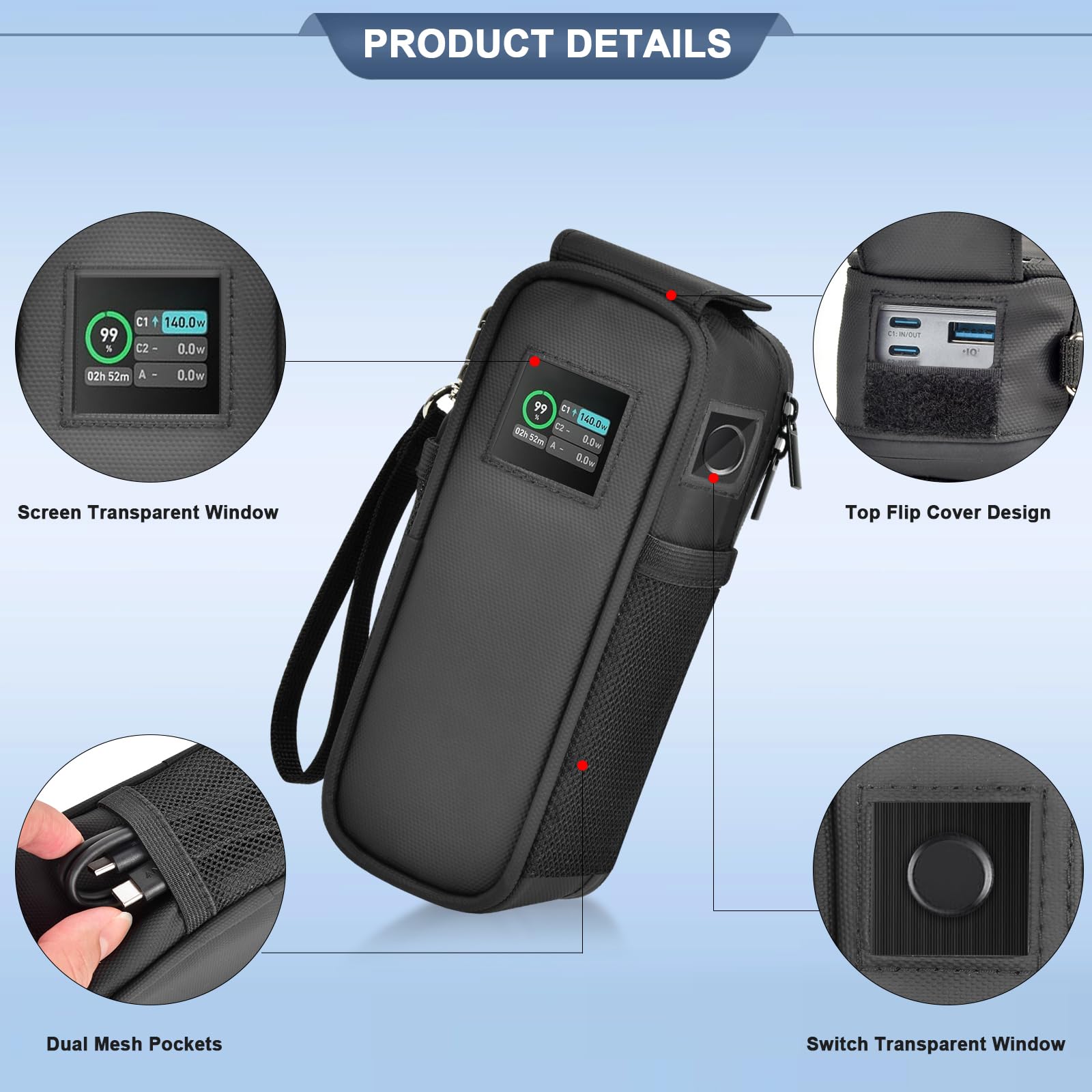 Anker 737 Power Bank, 24,000mAh 3-Port Laptop Power Bank, Battery