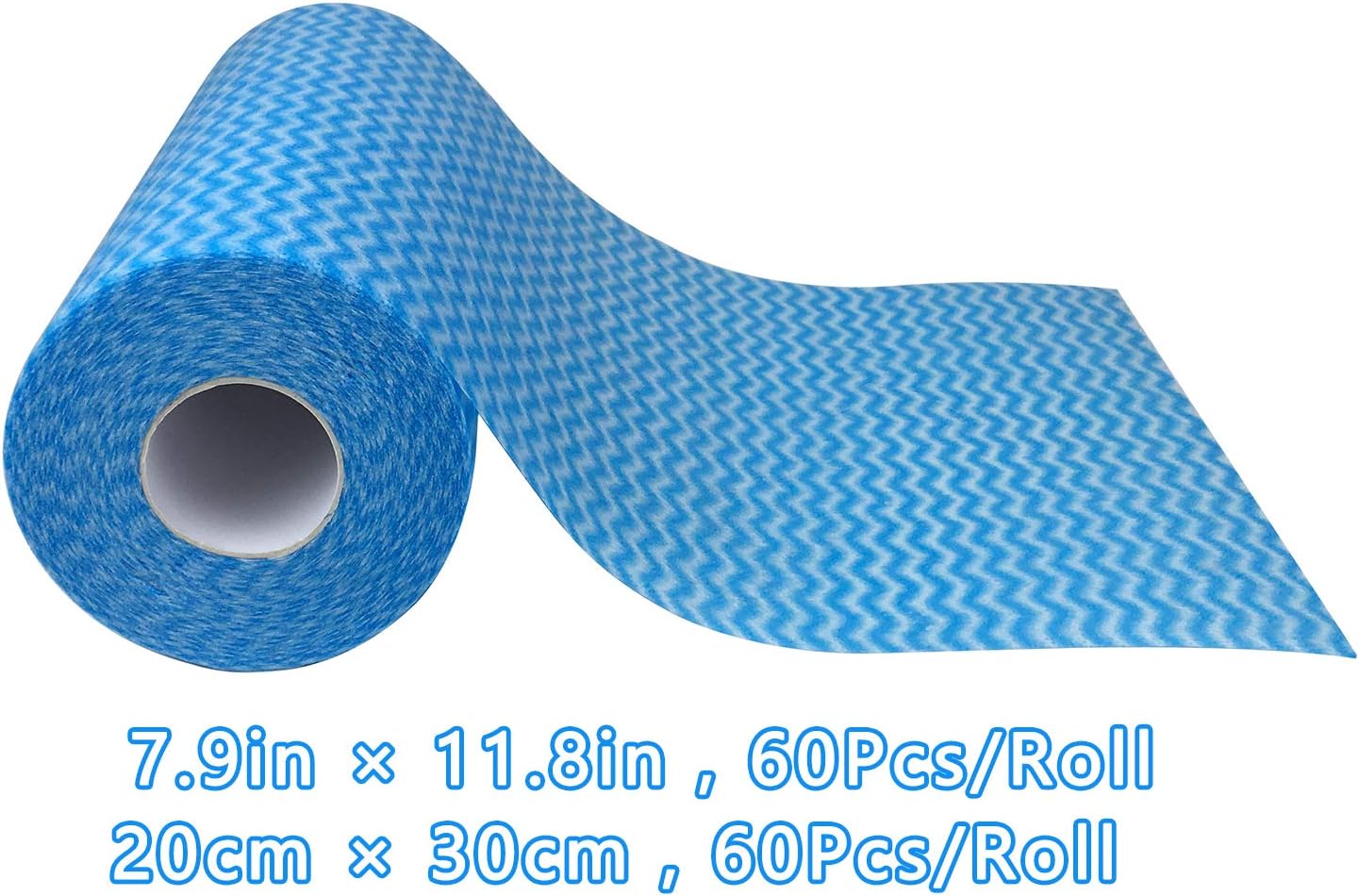 PandS Disposable Dish Cloths Cleaning Towel Kitchen Rag Multi-use Countertop Sponge Cloths (4Rolls=240PCS) image 2