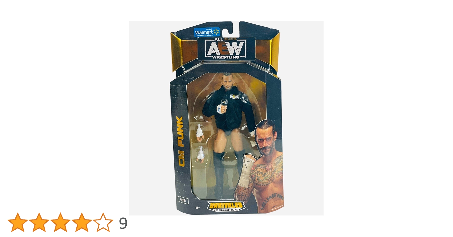 Amazon.co.jp: AEW cm パンク アンライバルド シリーズ #89