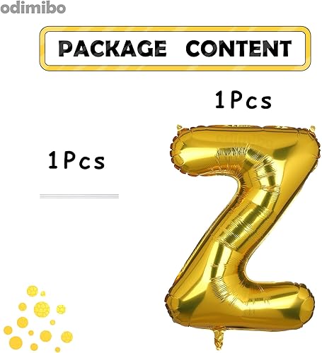 Miniatura 10 de Globos grandes de papel de aluminio dorado de 40 pulgadas con letras X de helio para decoración de fiesta de cumpleaños, palabra personalizada