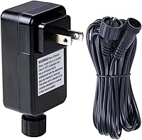 Vista 9 de Yescom Lámpara LED de 12 V, luz blanca cálida para escalera, impermeable, patio, camino, paisaje, paquete de 20