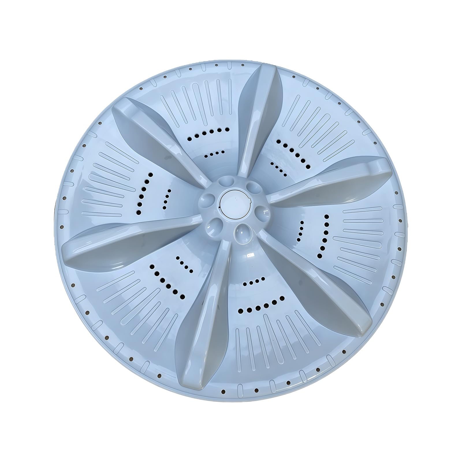 WGBOSMG Standard 375mm Washing Machine Agitator Replacement Part with Anti Wrap Water Motion Feature High Efficiency Pulsator Disc
