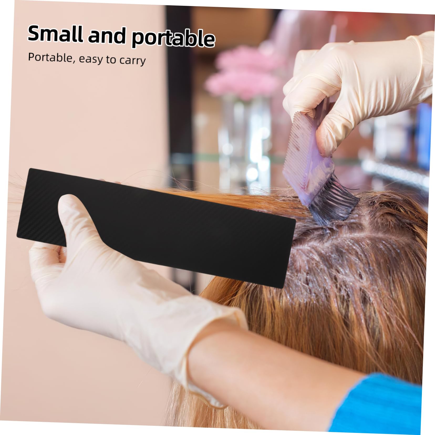 SOESFOUFU Premium Hair Styling Tools Hair Dye Set Highlighting Board Coloring Paddle for Home or Salon