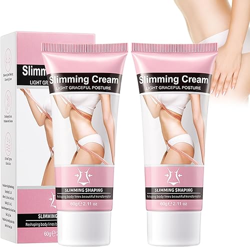 Straffende & Formende Creme Gegen Cellulite – 2er Pack Körpercreme Zur Fettverbr