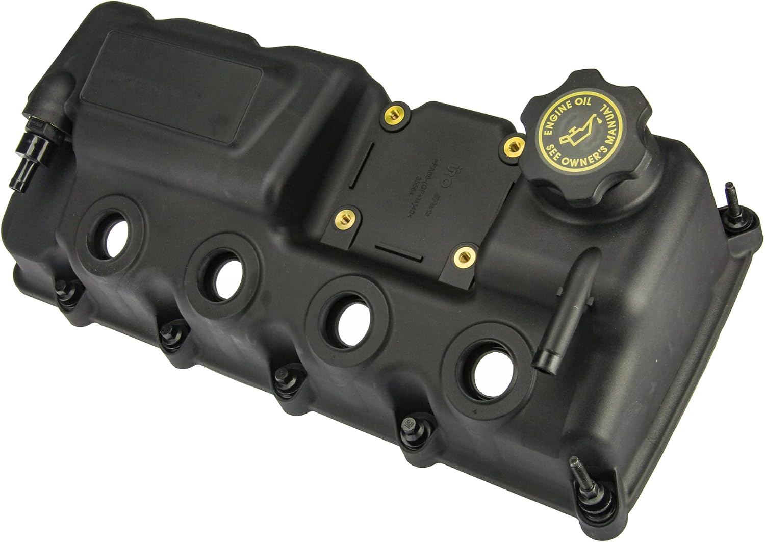 URO Parts 11122463733 Valve Cover, Includes cover gasket, spark plug seals, and oil cap