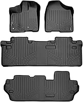 Vista 30 de MAXLINER Alfombrillas de Piso - Juego de Revestimiento de 3 Filas para Toyota Sienna 2013-2020