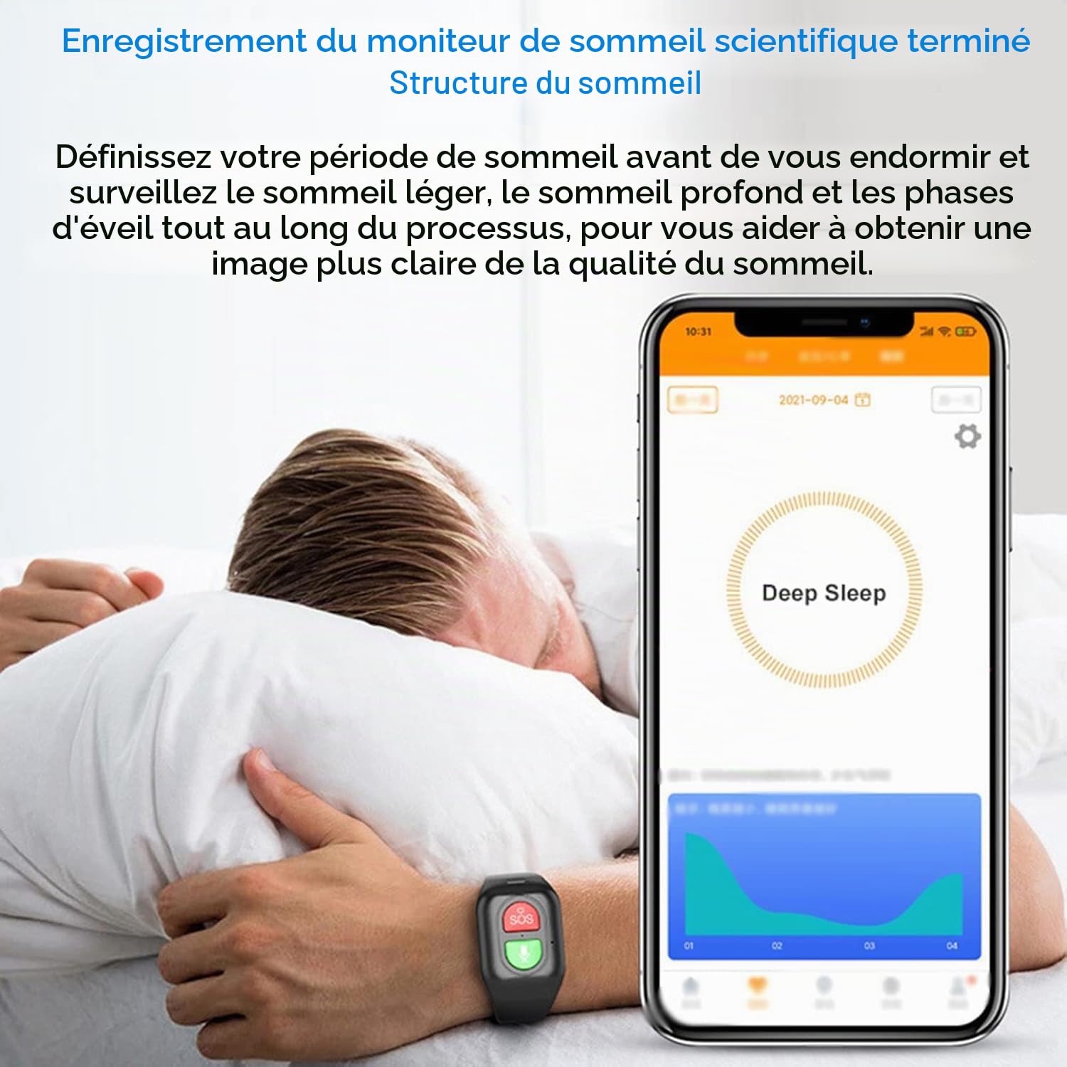 Montre connectée 4G pour seniors, montre intelligente avec alarme et rappel, alerte automatique en cas de chute avec bouton d'urgence SOS, localisation GPS et appel vocal, pour les personnes atteintes