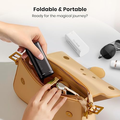 Miniatura 6 de Klearlook - Paquete de 2 soportes universales para teléfono de avión, rotación de 360 grados, soporte de teléfono esencial de viaje para escritorio,