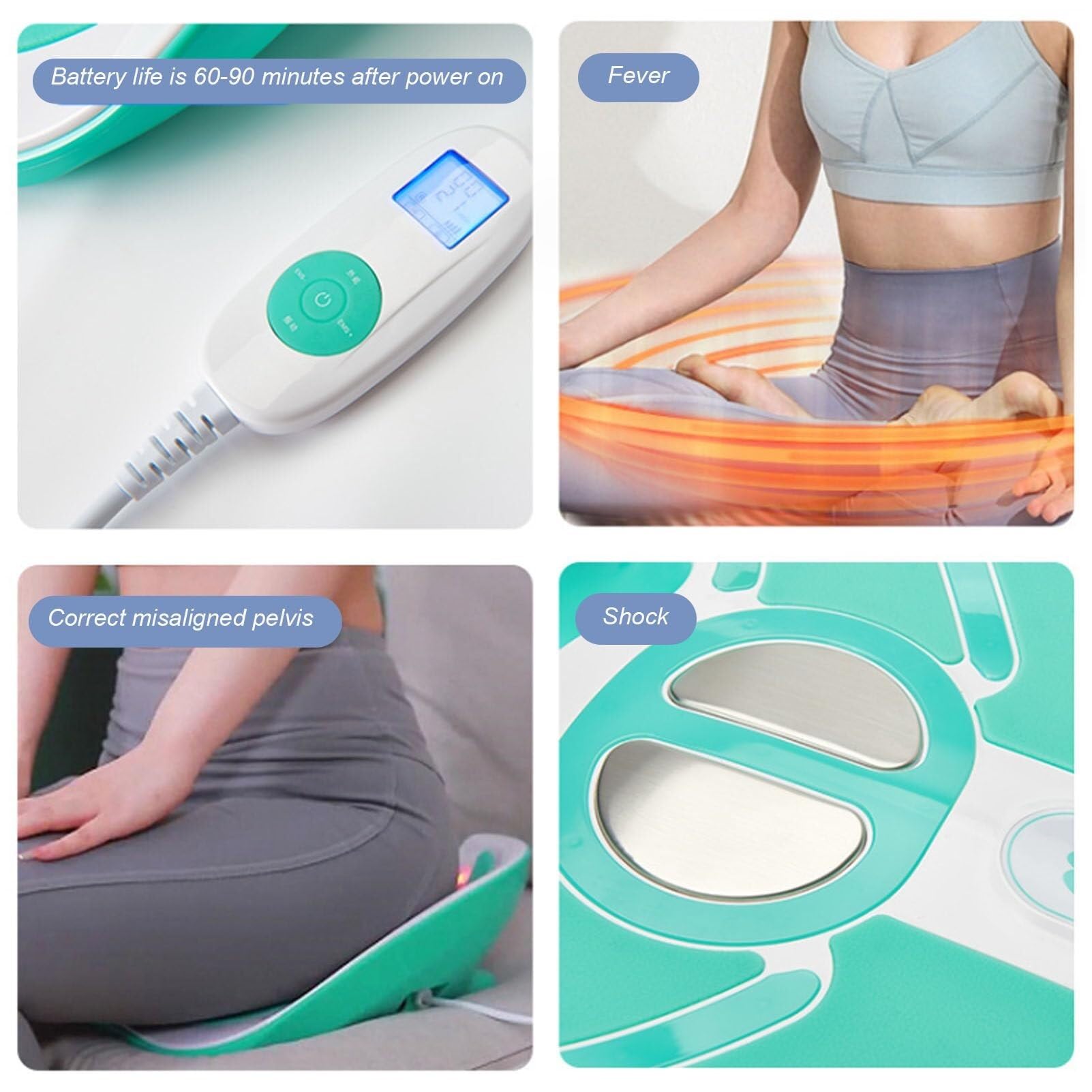 YOGAYE Rinforzante del Pavimento Pelvico for Donne, Allenatore Muscolare del Pavimento Pelvico, Impulso di Recupero Postpartum Magnetico del Pavimento Pelvico, Problemi alla Prostata Maschile