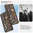 Pikkme Bumper Case for Vivo V40 5G / V40 Pro 5G / T3 Ultra 5G | Cute Fun Cartoon 3D Bear Silicone Full Body Protection Back Cover (Brown) gallery image