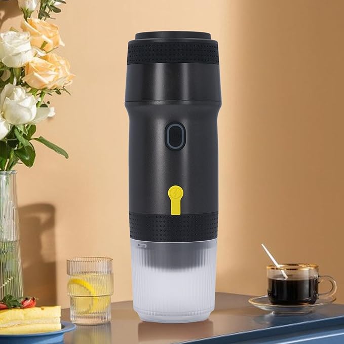 Cafetera Portátil Automática 3 en 1 20Bar para Cápsulas y Molido miniatura 8