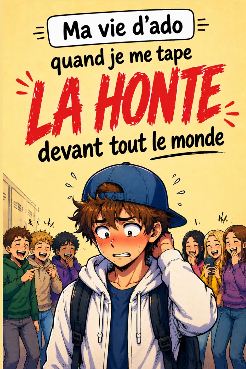 Ma vie d'ado — Quand je me tape la honte devant tout le monde: Roman ado collège — Honte, regard des autres et réseaux sociaux