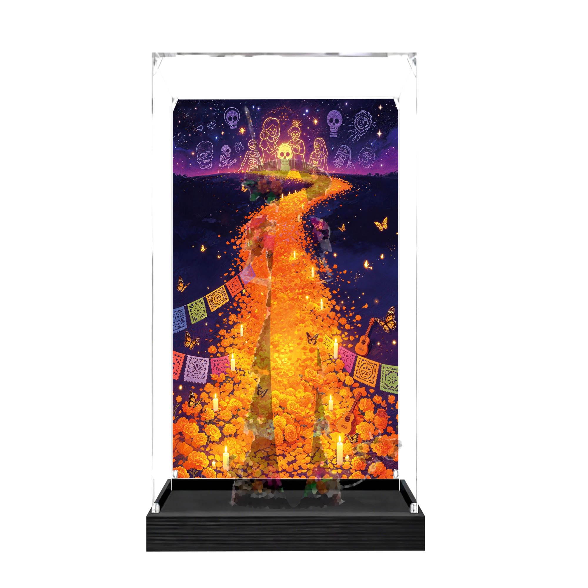 Clear Acrylic Display Case, Fits for Le-go 21372 Sets (Background 2)