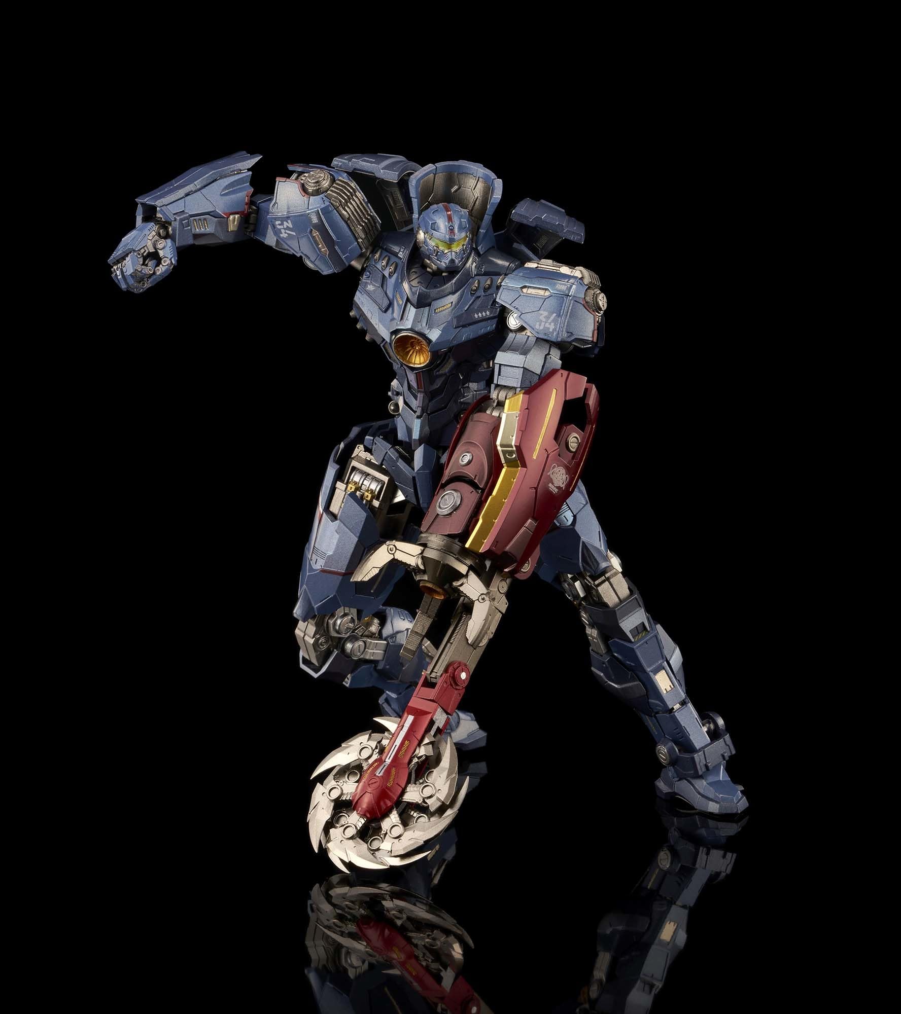 Flame Toys Pacific Rim Kuro Kara Kuri Gipsy Danger Figurine 21 cm